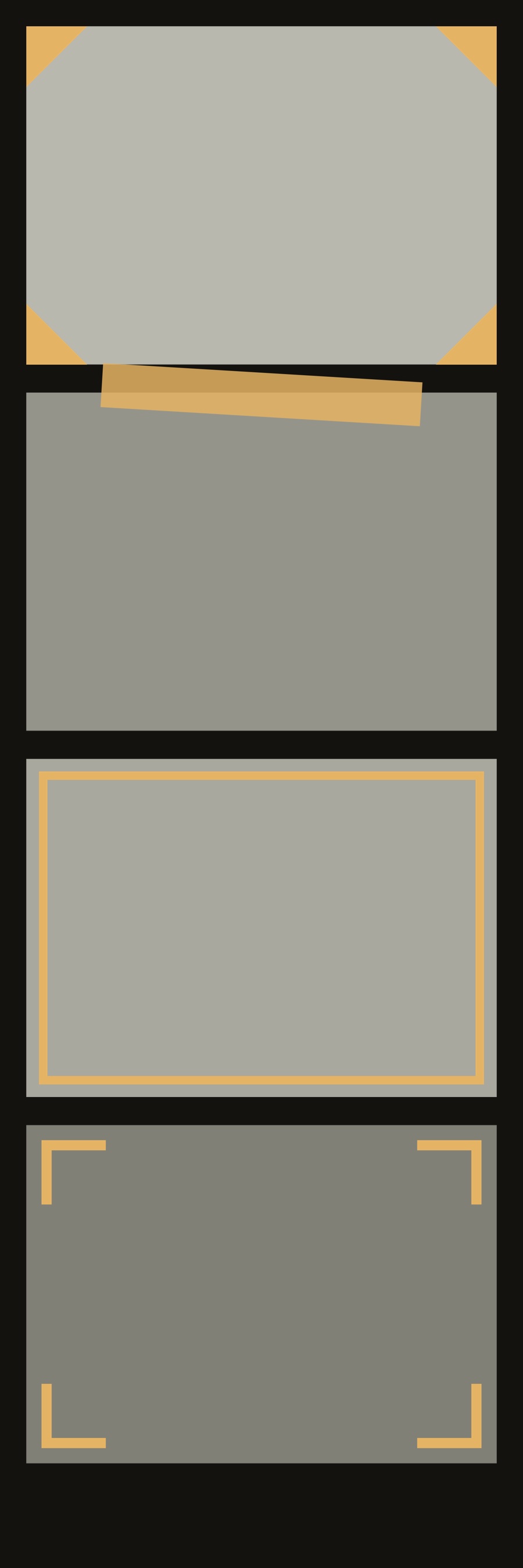 Four Moods 相框預覽,2×6 四格