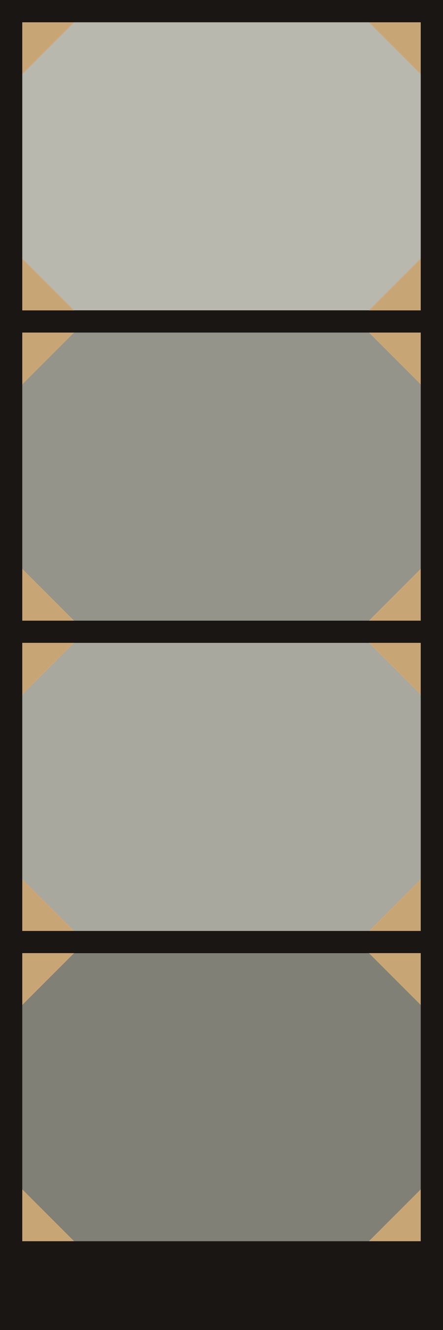 Photo Corners 相框預覽,2×6 四格